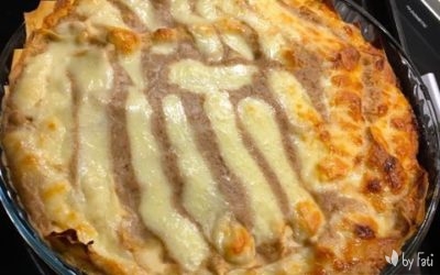 Lasaña Vegetal sencilla y rápida en autocaravana