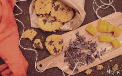 Galletas de Calabaza y Choco Sin Azúcar
