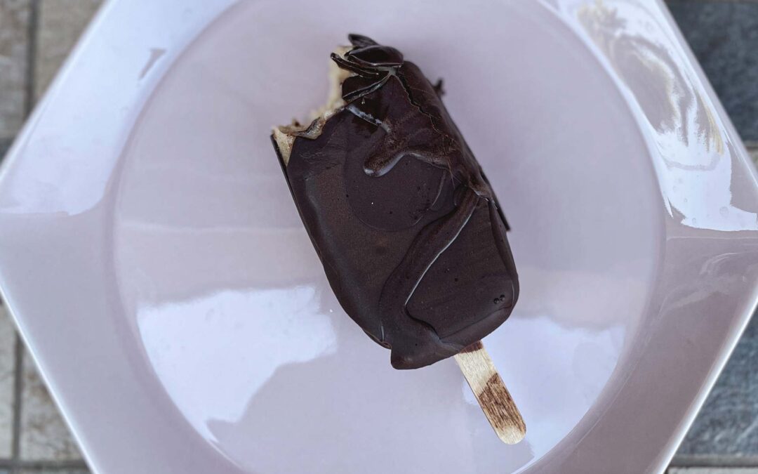 Helado Magnum casero de Chocolate