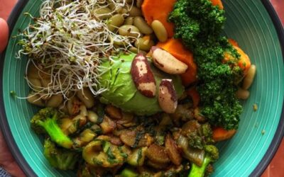 Buddha Bowl Vegano con Judías Blancas