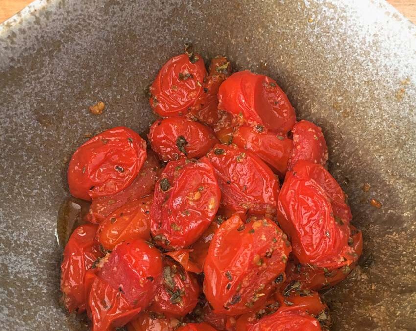 Tomates Cherry Asados